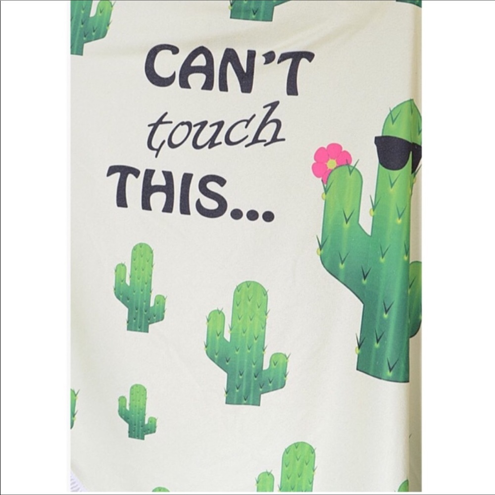 🏖👙🏖Catcus Beach Towel Coverup 🏖👙🏖